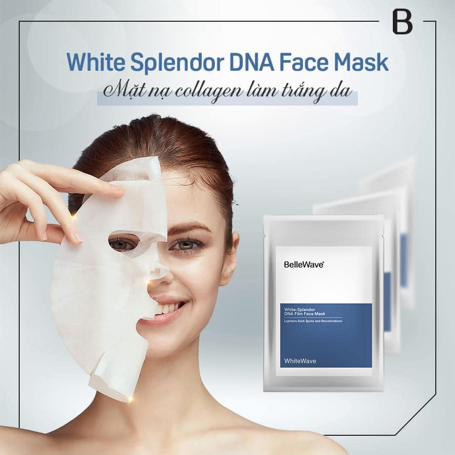 Trẻ hóa và làm sáng da bằng mặt nạ DNA